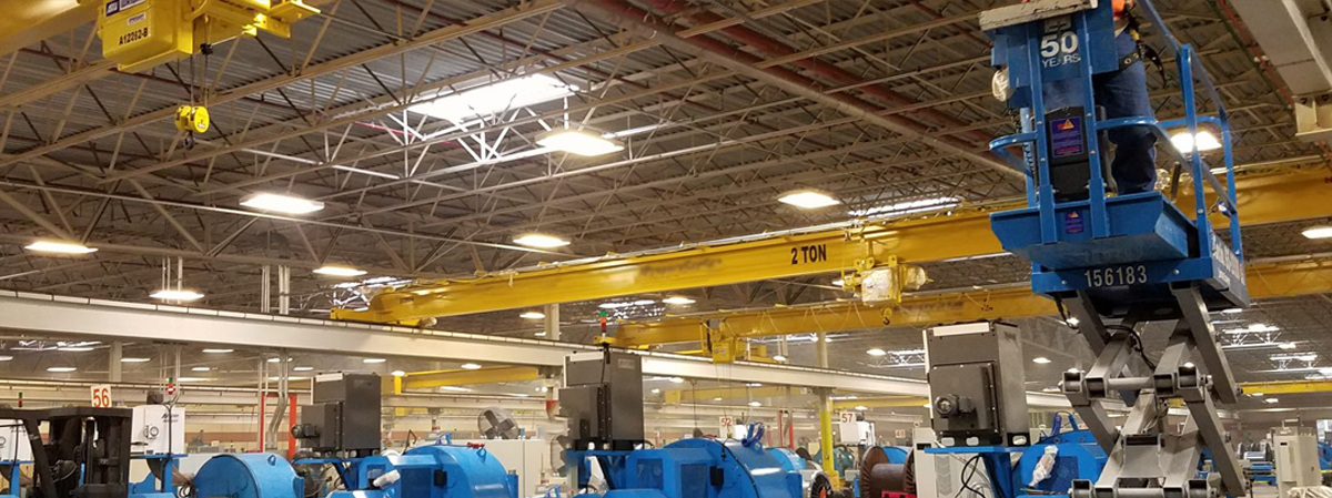 Advanced Elements Overhead crane install