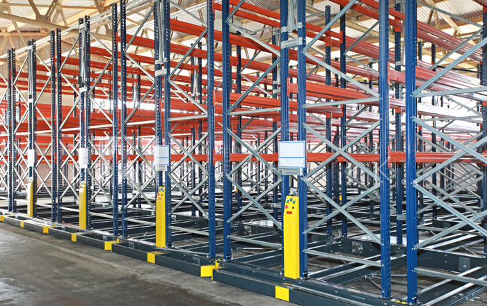 Advanced Elements pallet raking install